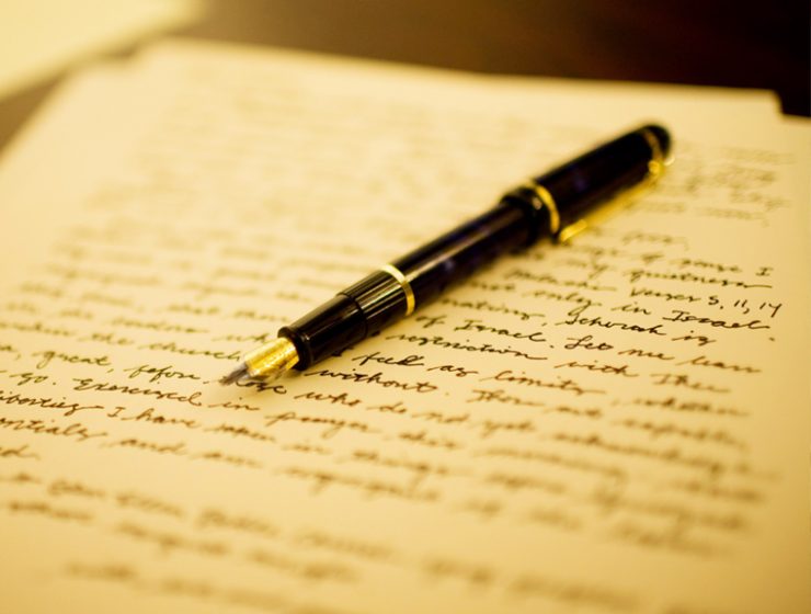 écrire une lettre